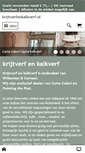 Mobile Screenshot of krijtverfenkalkverf.nl